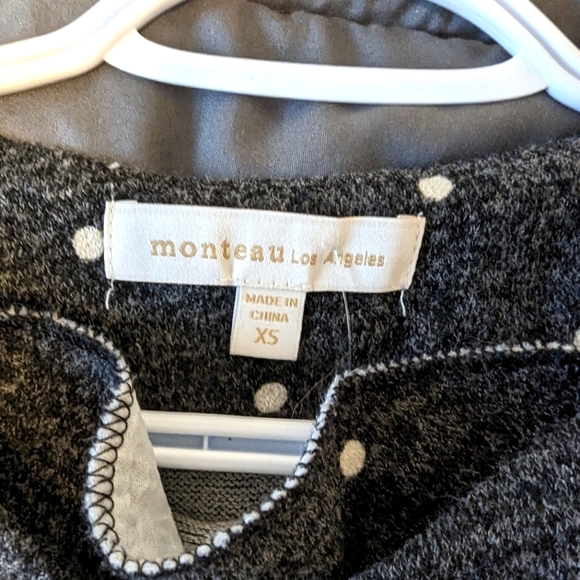 Grey Monteau Los Angeles sweater dress - Picture 4 of 4